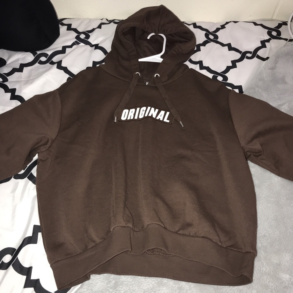 “Original” brown hoodie